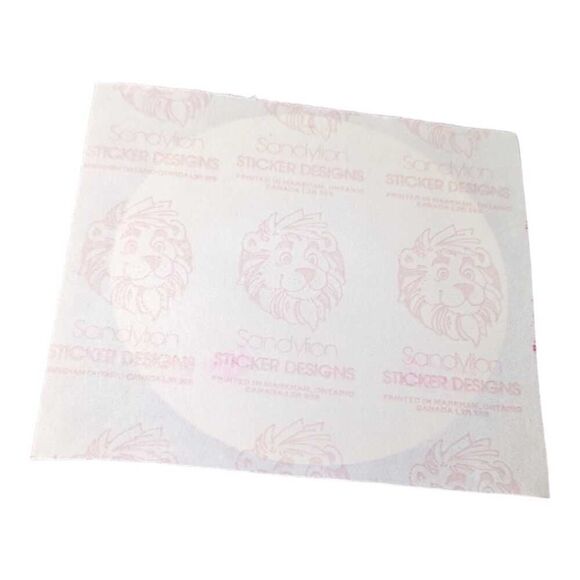 Large Vintage Prismatic Sandylion Glitter Glove Sticker‎ 80s Foil Shiny - Picture 2 of 2